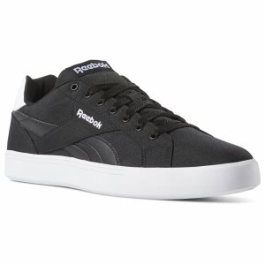 Adidasy Męskie Reebok Royal Complete 2LT Czarne/Białe PL 49KVNPB